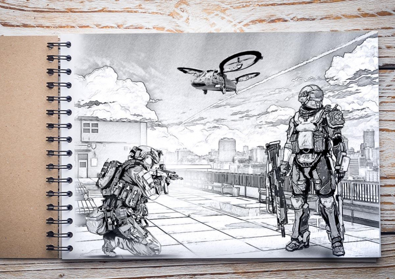 Иллюстрация к книге — Референс. Карандаш и уголь [img63.jpg]