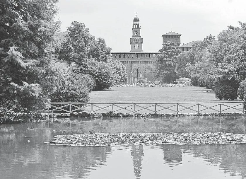 Иллюстрация к книге — Милан на вкус. Дамы, коктейли и золотое ризотто [i_034.webp]