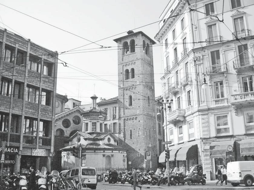 Иллюстрация к книге — Милан на вкус. Дамы, коктейли и золотое ризотто [i_145.webp]