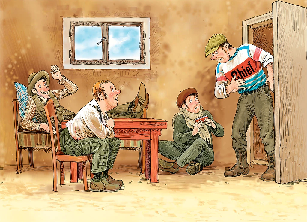 Иллюстрация к книге — Фрёкен Cталь и банда пожарников [i_004.webp]