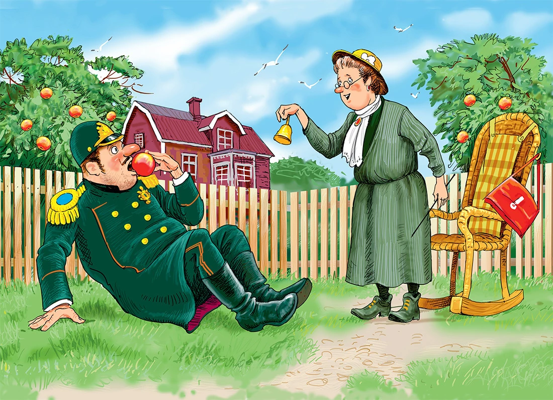 Иллюстрация к книге — Фрёкен Сталь – гроза разбойников [i_009.webp]