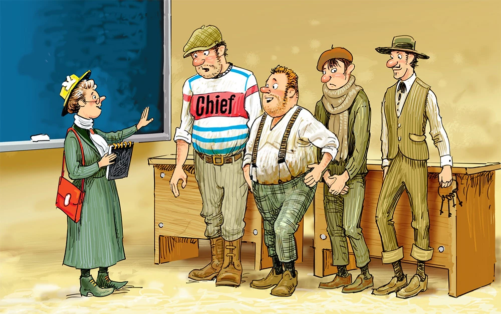 Иллюстрация к книге — Фрёкен Сталь – гроза разбойников [i_025.webp]