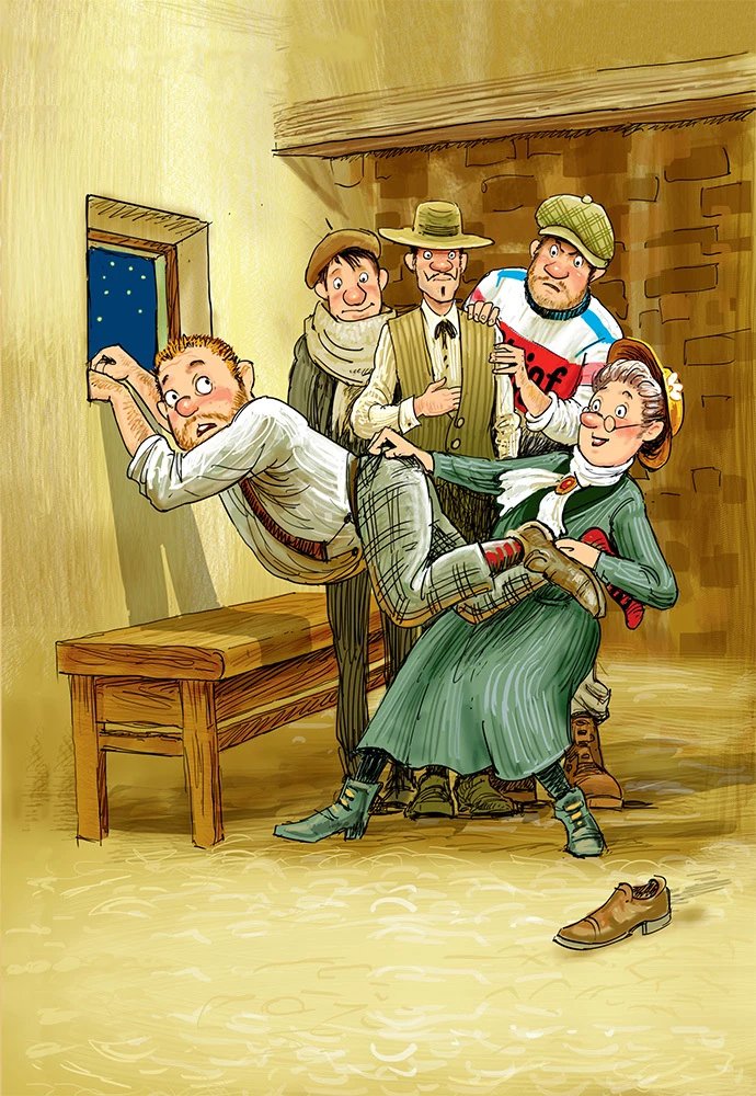 Иллюстрация к книге — Фрёкен Сталь – гроза разбойников [i_035.webp]