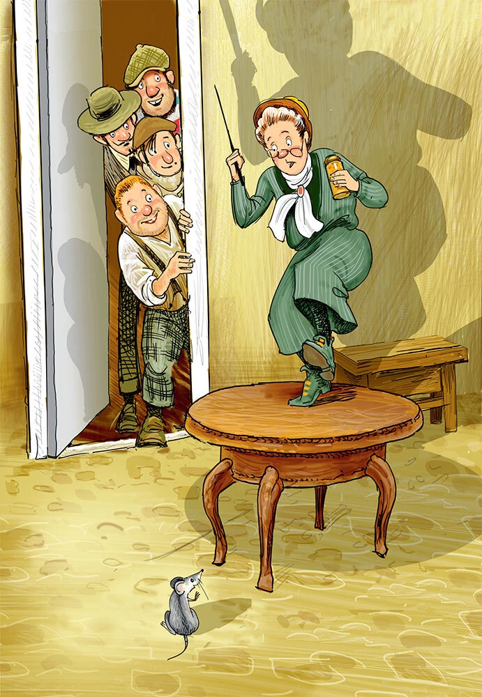 Иллюстрация к книге — Фрёкен Сталь – гроза разбойников [i_038.webp]