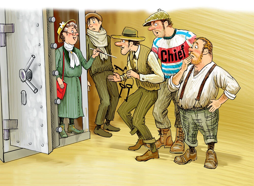 Иллюстрация к книге — Фрёкен Сталь – гроза разбойников [i_041.webp]