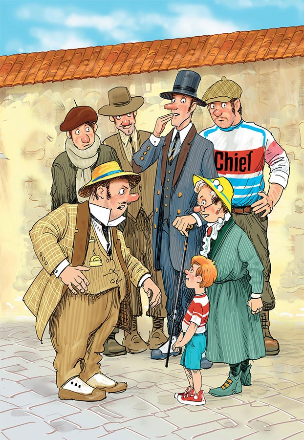 Иллюстрация к книге — Фрёкен Сталь, разбойники и паровоз [i_018.webp]