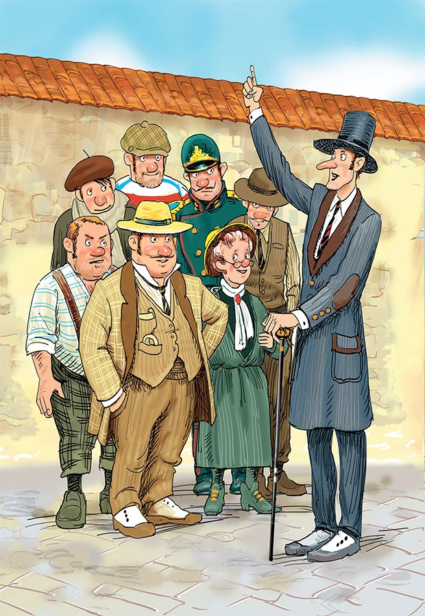 Иллюстрация к книге — Фрёкен Сталь, разбойники и паровоз [i_021.webp]