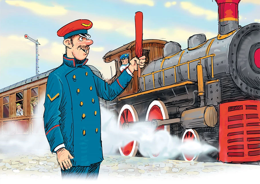 Иллюстрация к книге — Фрёкен Сталь, разбойники и паровоз [i_024.webp]