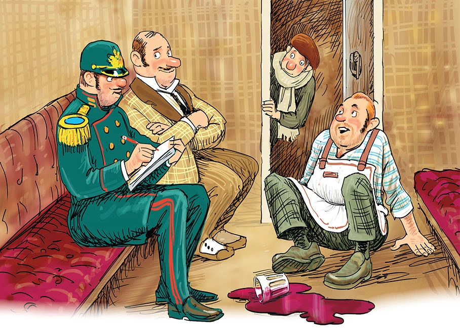 Иллюстрация к книге — Фрёкен Сталь, разбойники и паровоз [i_032.webp]