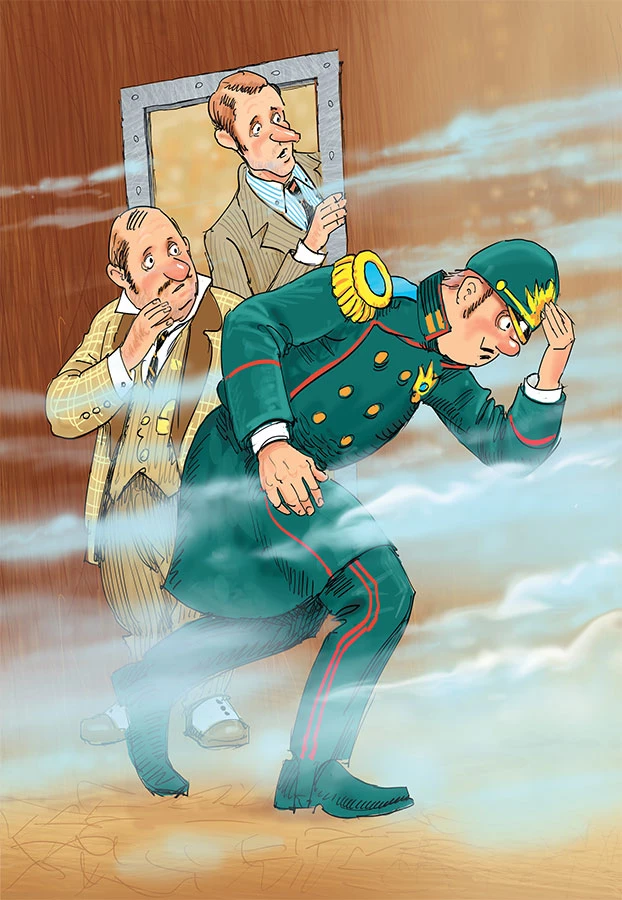 Иллюстрация к книге — Фрёкен Сталь, разбойники и паровоз [i_037.webp]