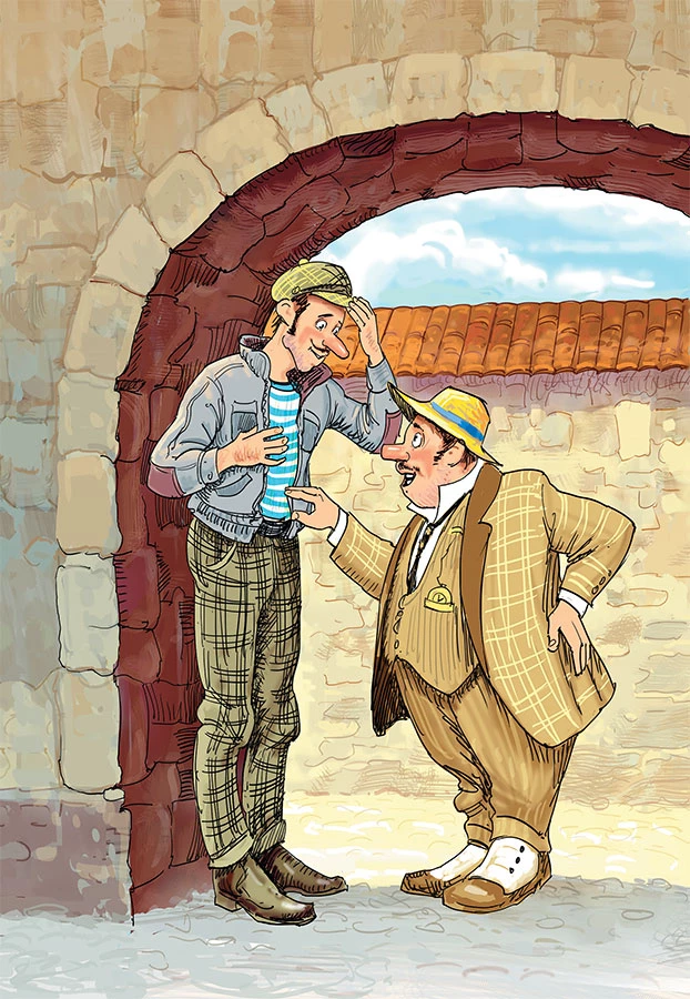 Иллюстрация к книге — Фрёкен Сталь, разбойники и паровоз [i_042.webp]