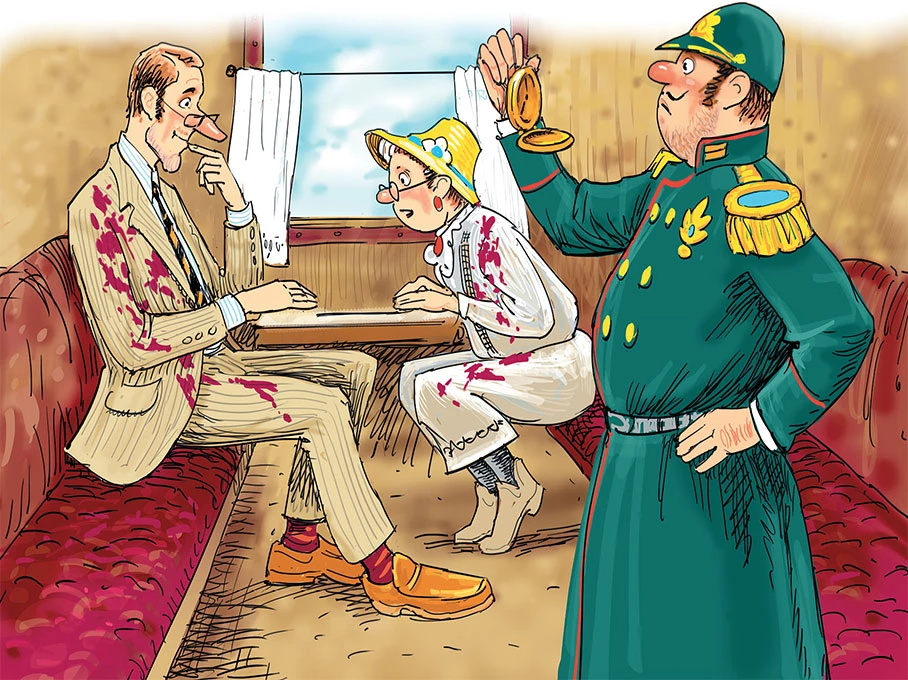 Иллюстрация к книге — Фрёкен Сталь, разбойники и паровоз [i_043.webp]