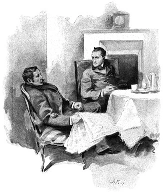 Иллюстрация к книге — Этюд в багровых тонах. Приключения Шерлока Холмса [i_004.webp]