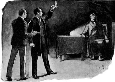 Иллюстрация к книге — Этюд в багровых тонах. Приключения Шерлока Холмса [i_099.webp]