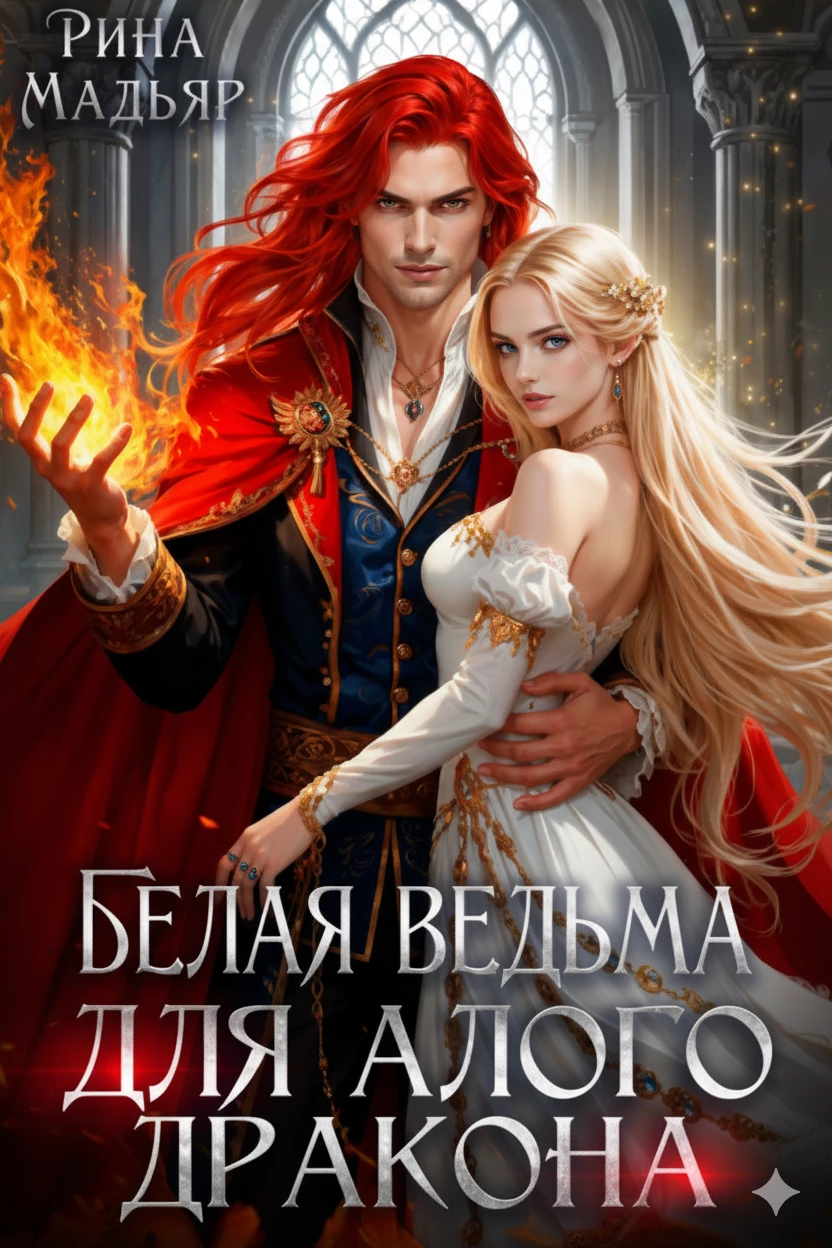 Книга Белая ведьма для алого дракона