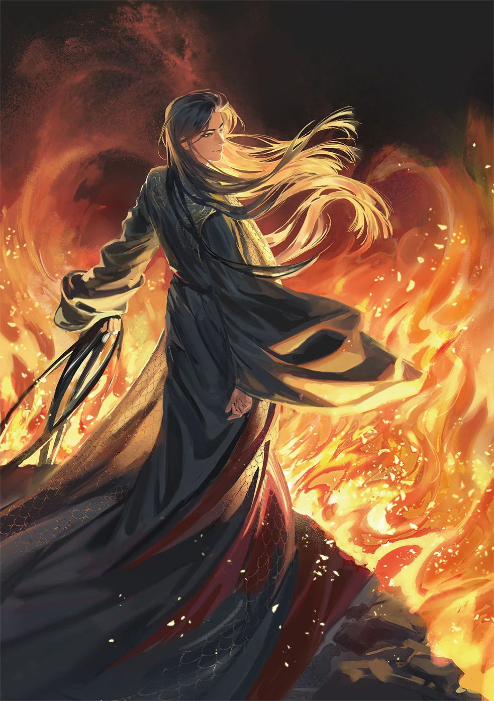 Иллюстрация к книге — Топить в огне бушующем печали. Том 1 [i_001.webp]