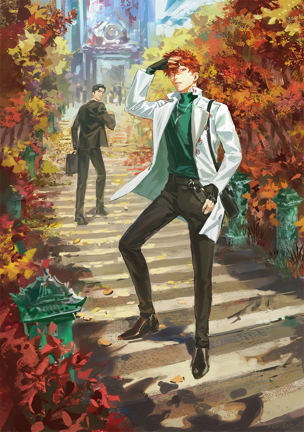 Иллюстрация к книге — Топить в огне бушующем печали. Том 1 [i_004.webp]