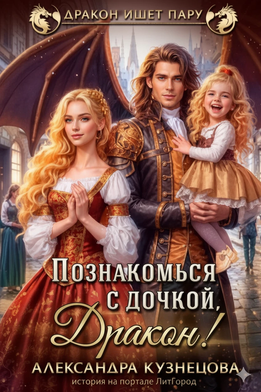 Книга Познакомься с дочкой, дракон!