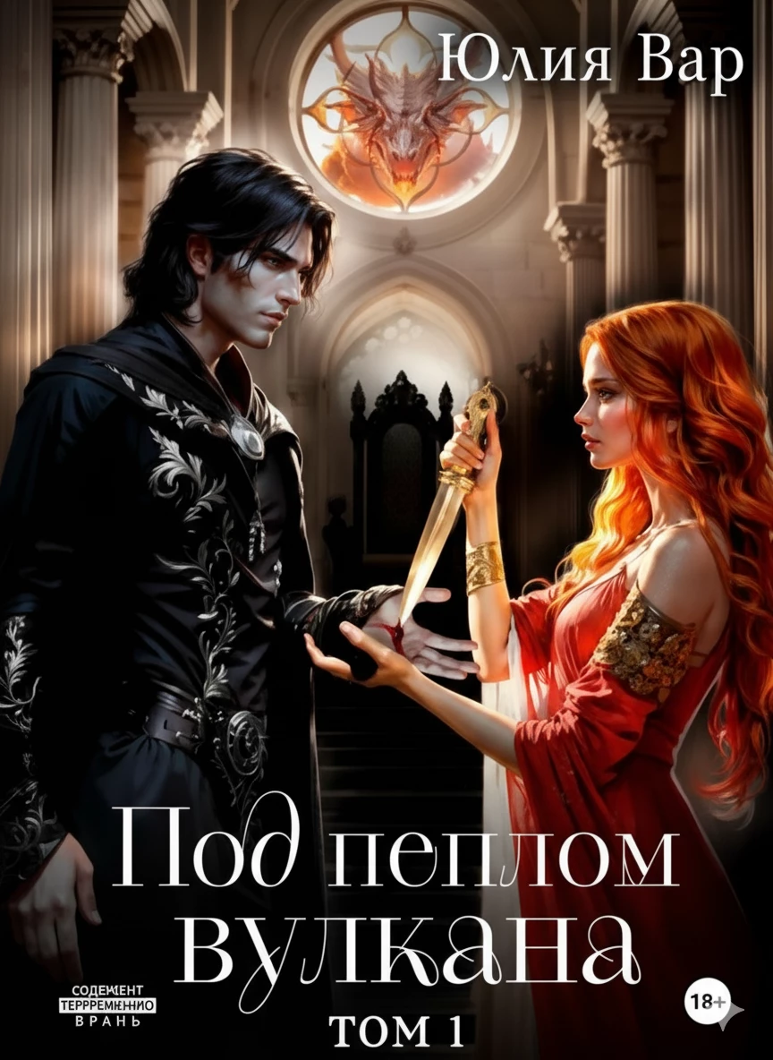 Книга Под пеплом вулкана. Остров драконов