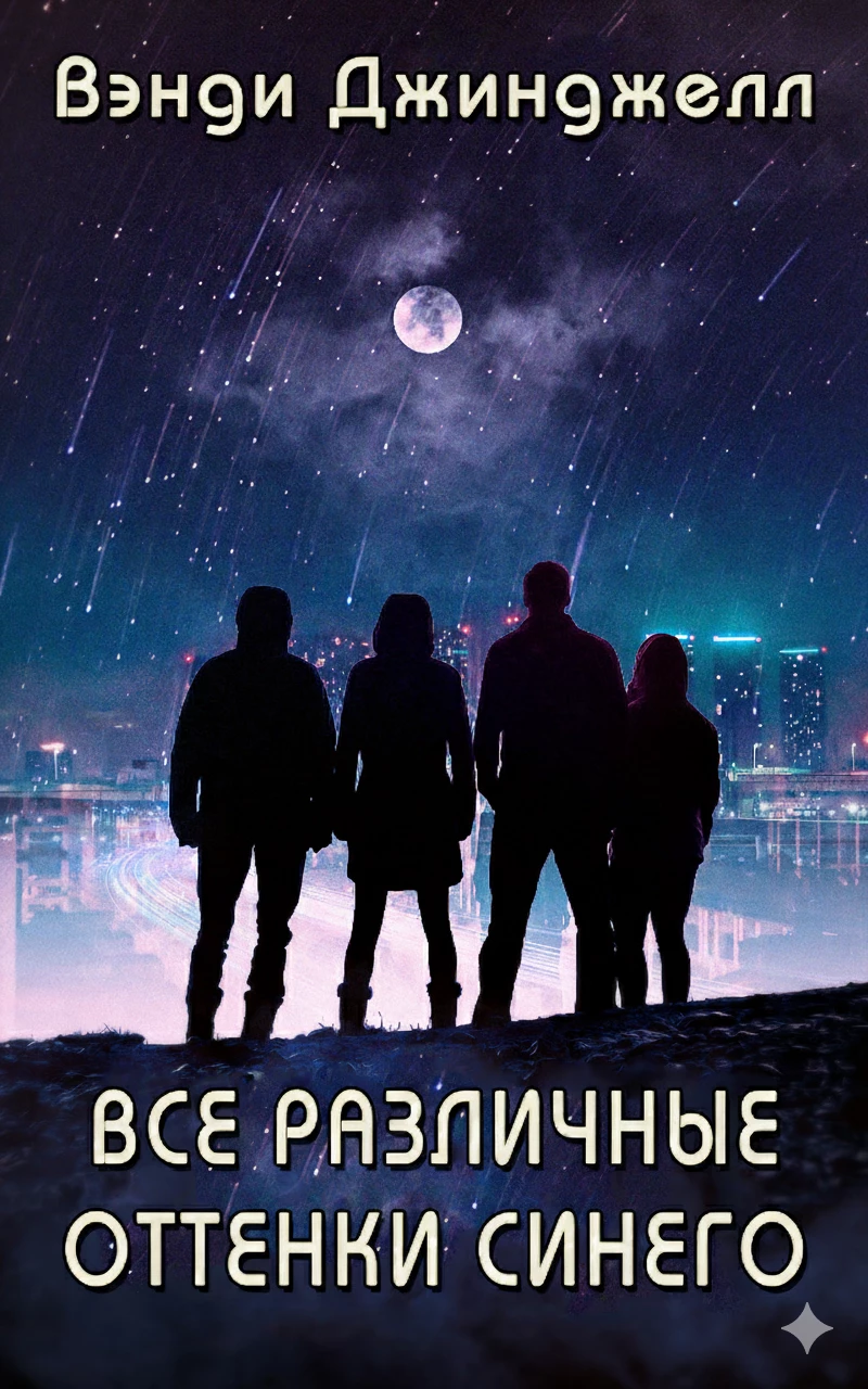 Книга Все различные оттенки синего