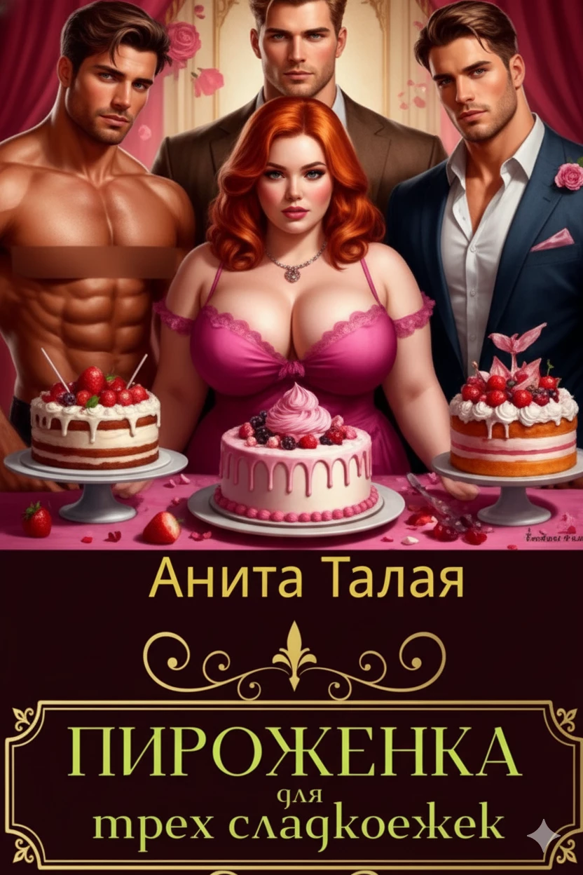 Книга Пироженка для трех сладкоежек