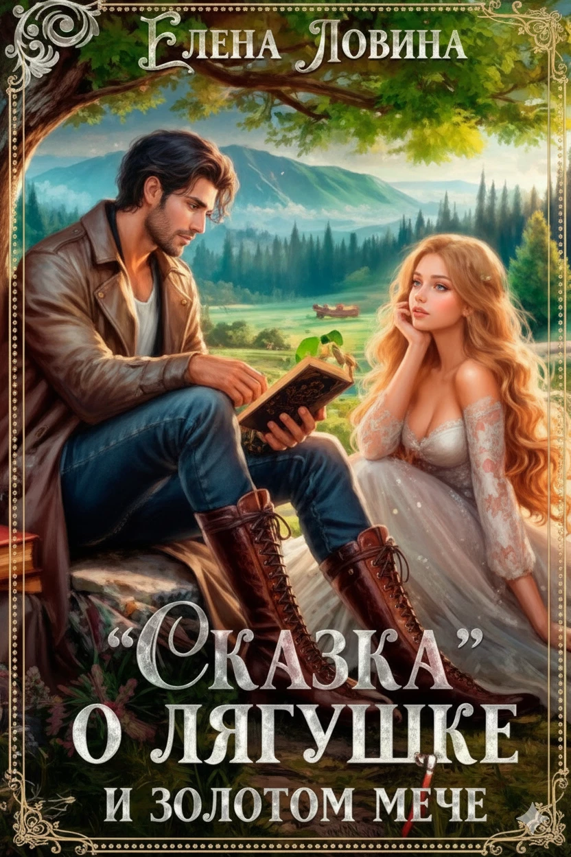 Книга Сказка о лягушке и золотом мече