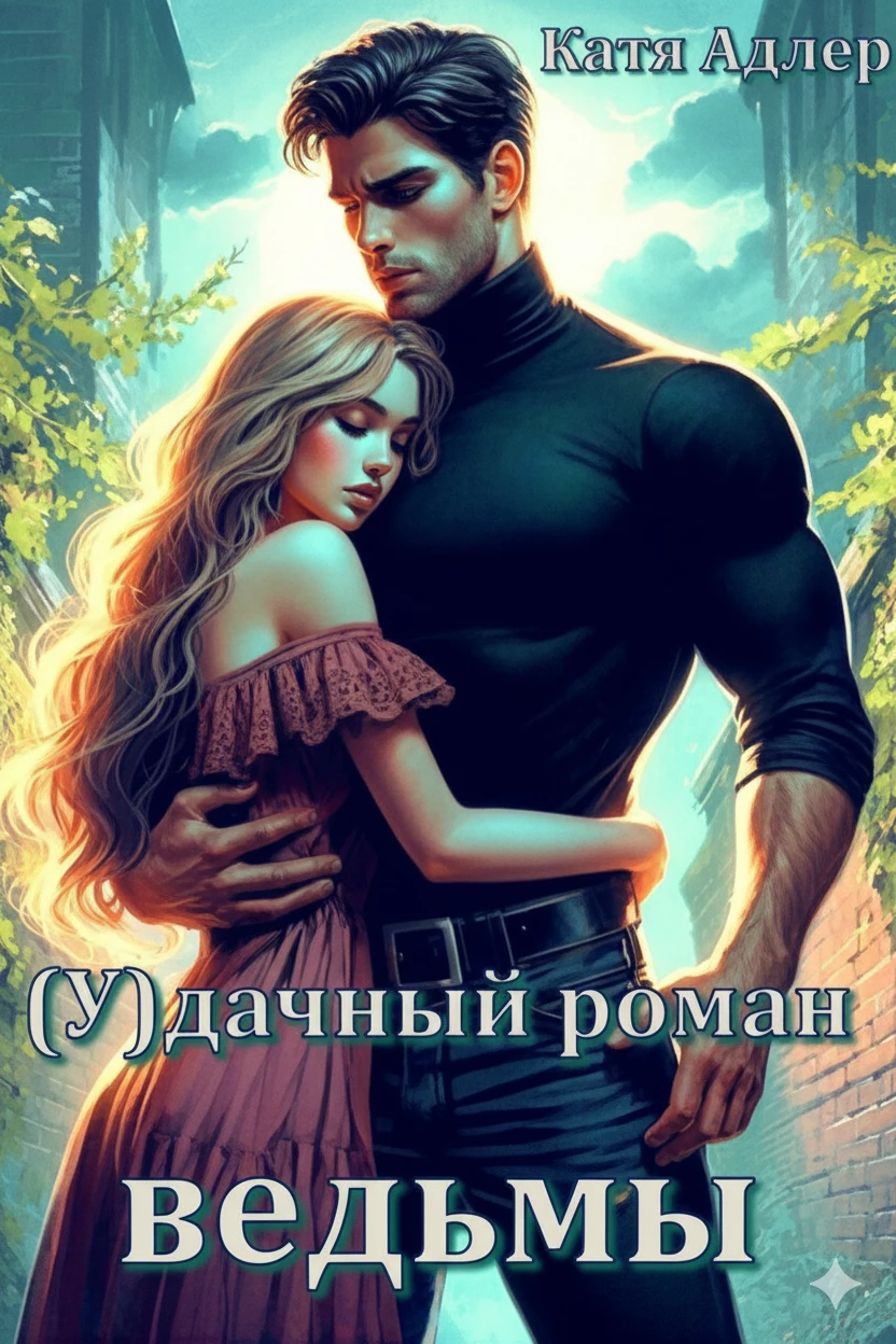 Книга (У)дачный роман ведьмы