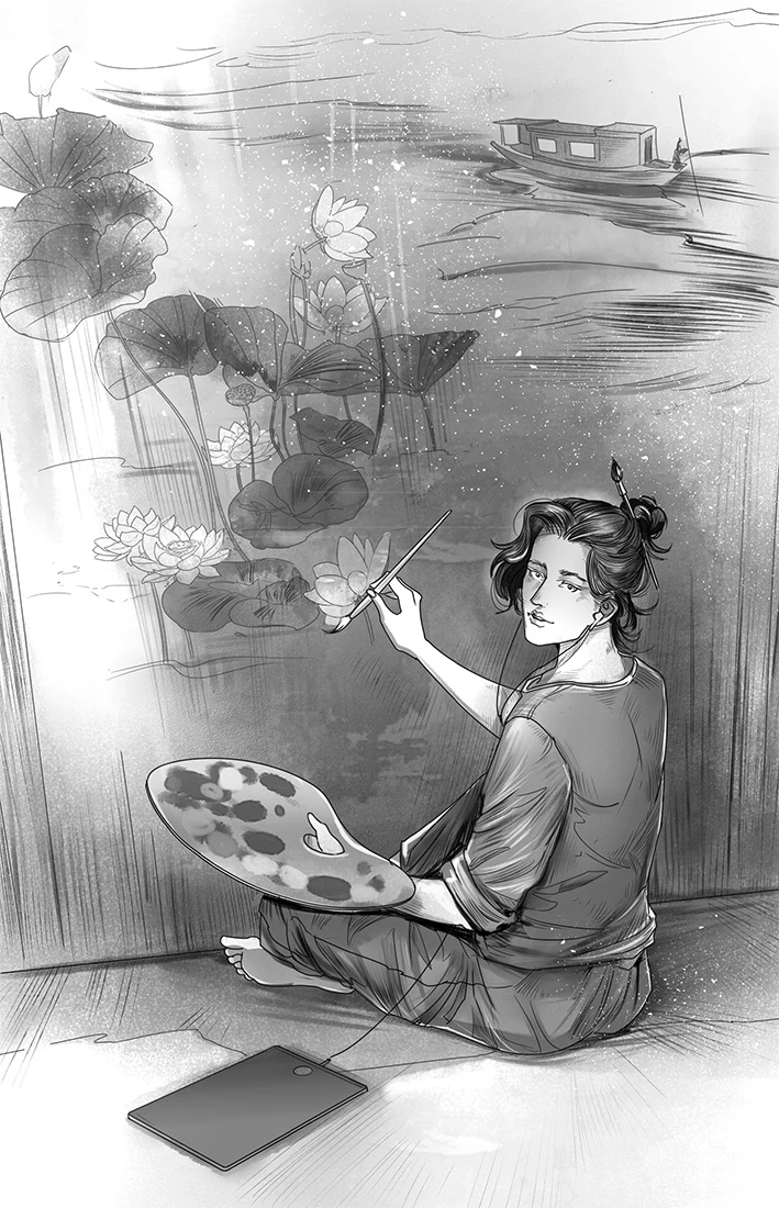 Иллюстрация к книге — Узы Белого Лотоса [i_001.webp]