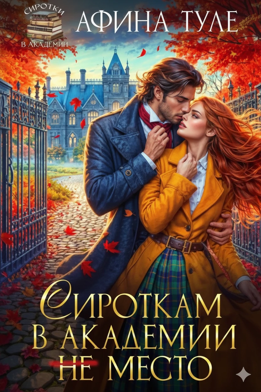 Книга Сироткам в академии (не) место