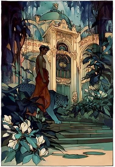 Иллюстрация к книге — Бухта Магнолия. Магия, чистая и злая [i_004.webp]