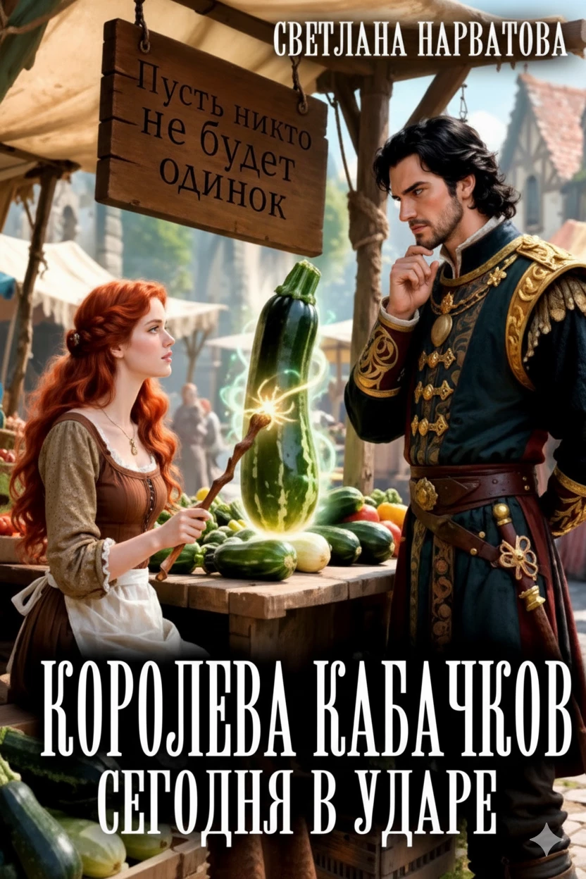 Книга Королева кабачков сегодня в ударе