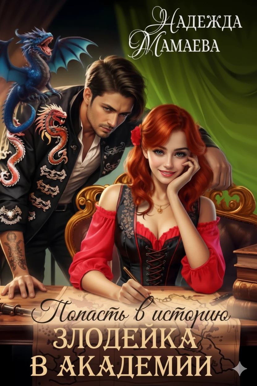 Книга Попасть в историю. Злодейка в академии