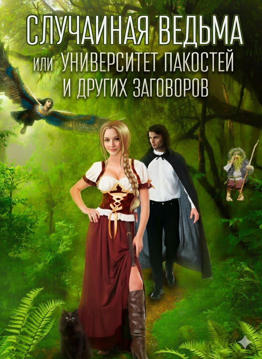 Книга Случайная ведьма или Университет Заговоров и других Пакостей