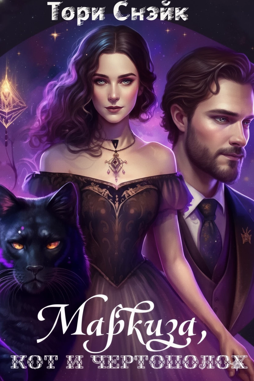 Книга Маркиза, кот и чертополох