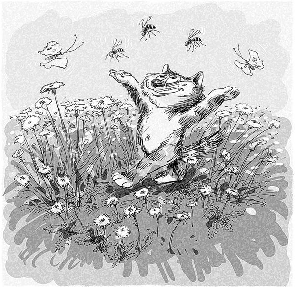 Иллюстрация к книге — Кот Страус и пещера страха [i_002.webp]