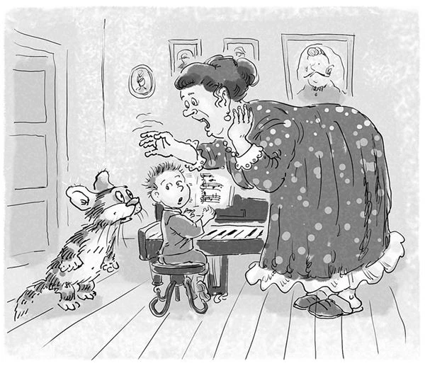 Иллюстрация к книге — Кот Страус и пещера страха [i_003.webp]