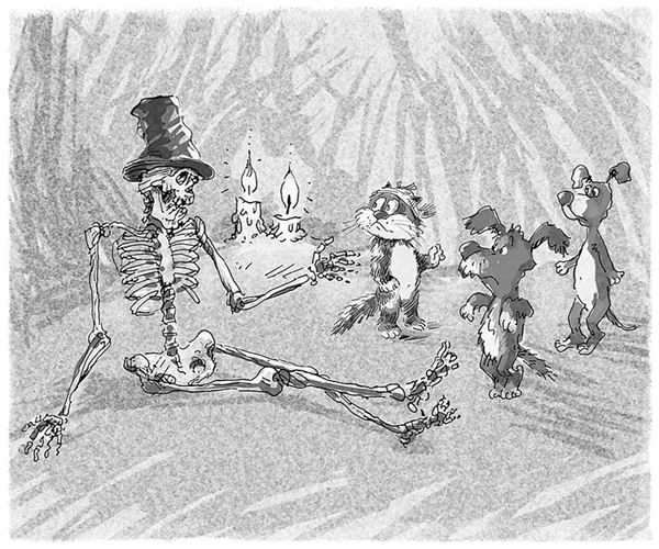 Иллюстрация к книге — Кот Страус и пещера страха [i_009.webp]