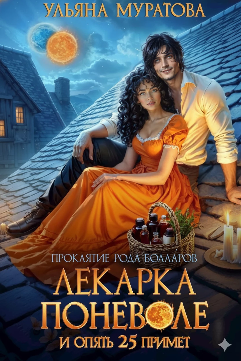 Книга Лекарка поневоле и опять 25 примет