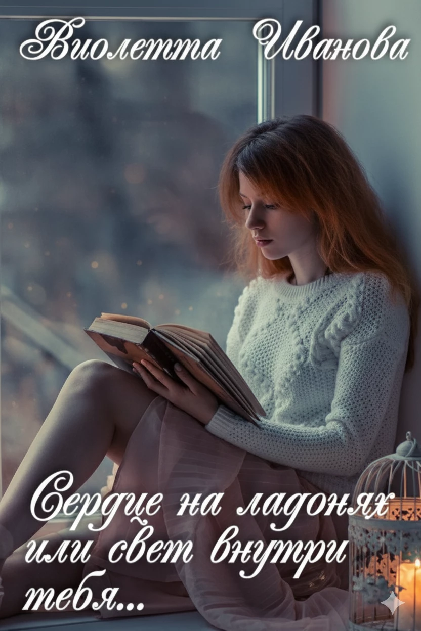 Книга Сердце на ладонях или свет внутри тебя...