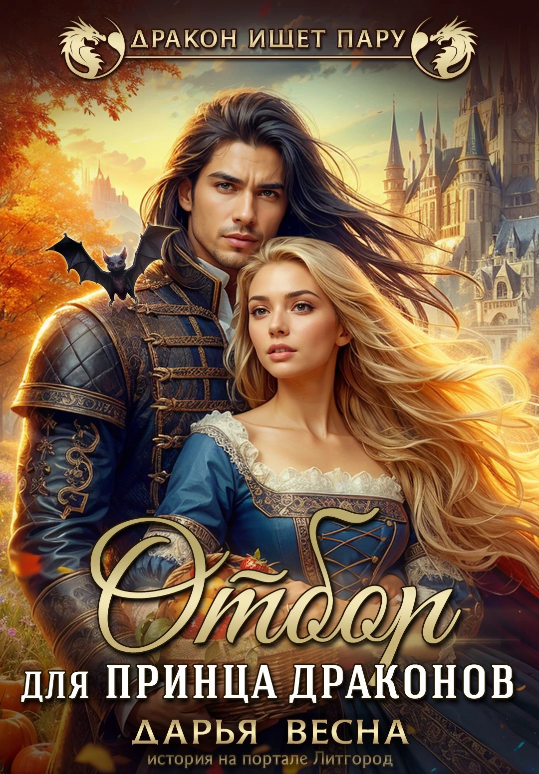 Книга Отбор для принца драконов