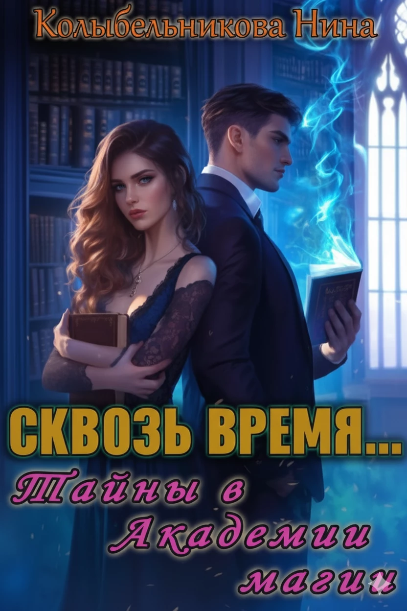 Книга Сквозь время...Тайны в Академии магии