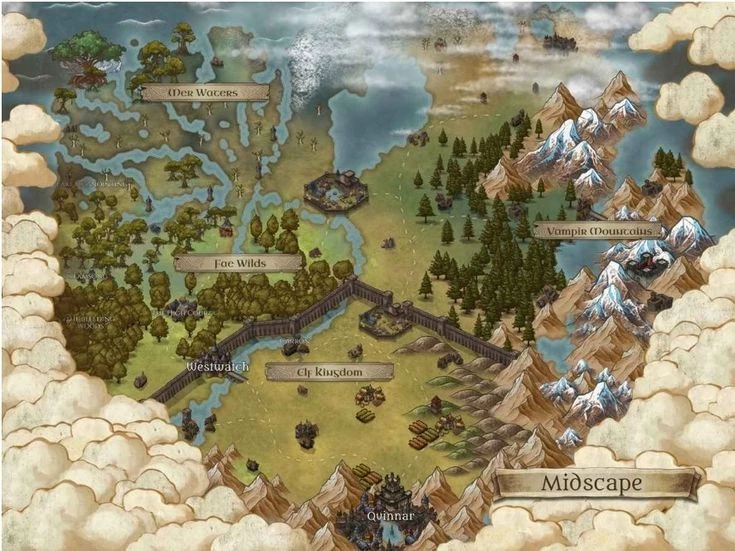 Иллюстрация к книге — Рассвет с Рыцарем-Волком [img_1.webp]