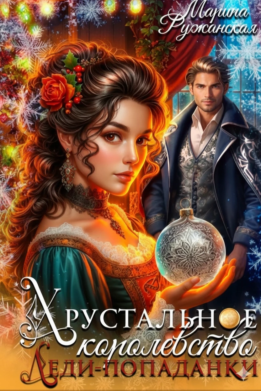 Книга Хрустальное королевство леди-попаданки