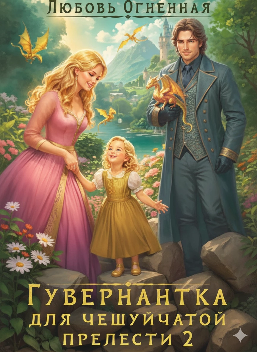 Книга Гувернантка для чешуйчатой прелести. Переполох в королевском дворце