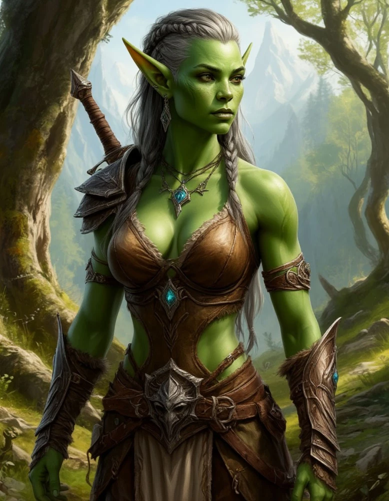 Иллюстрация к книге — Зеленая истинная генерала дроу [book-illustration-1.webp]