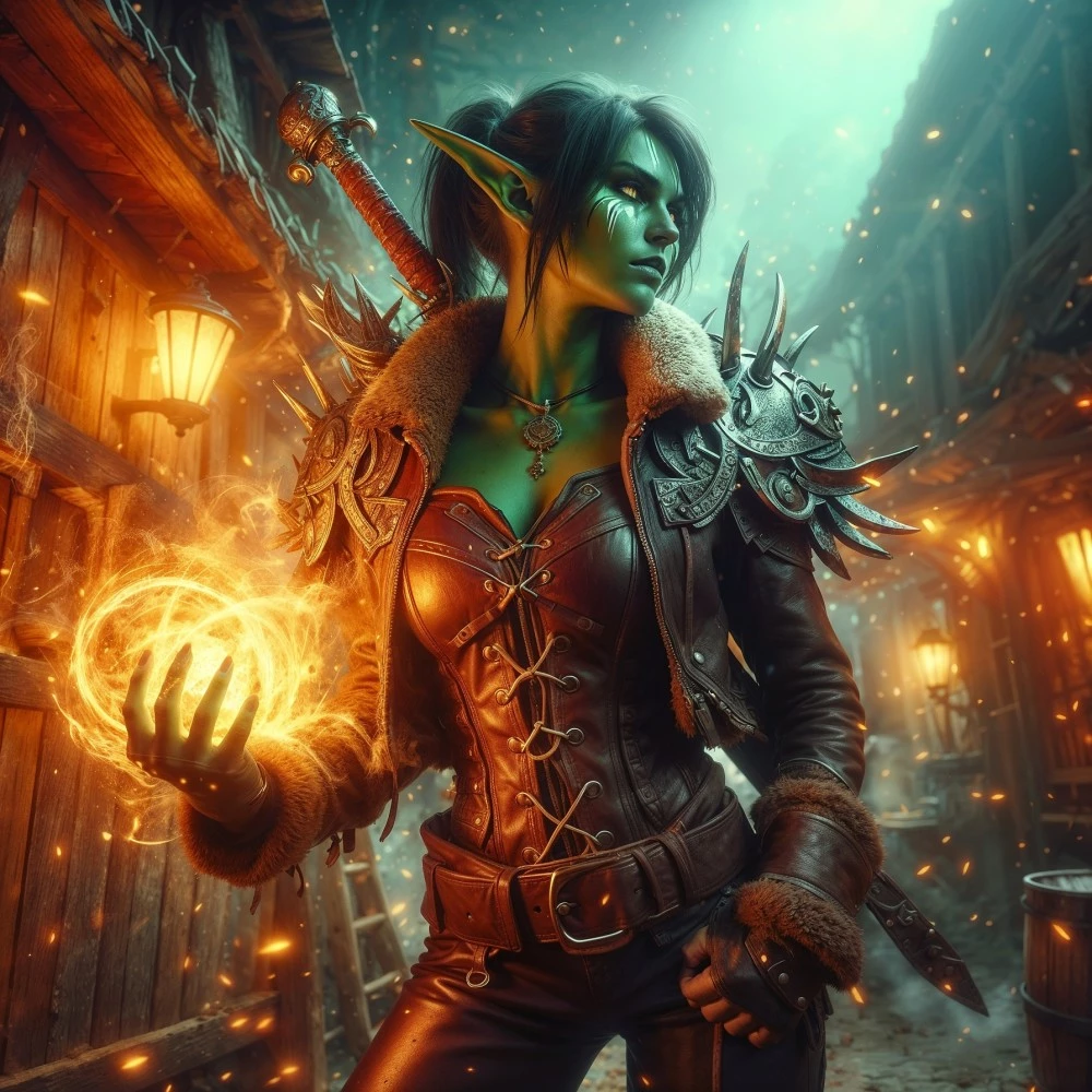 Иллюстрация к книге — Зеленая истинная генерала дроу [book-illustration-3.webp]