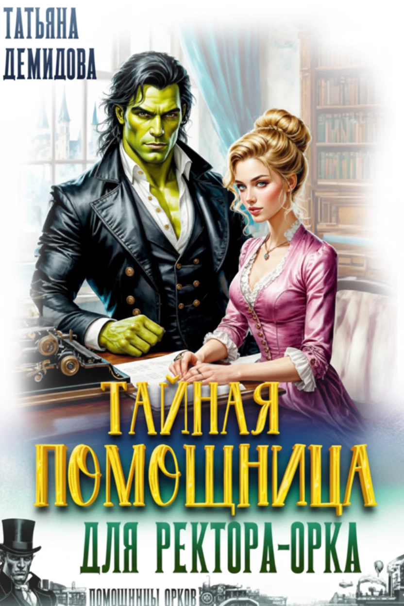 Книга Тайная помощница для ректора-орка