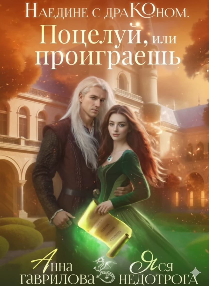 Книга Наедине с драконом. Поцелуй, или проиграешь