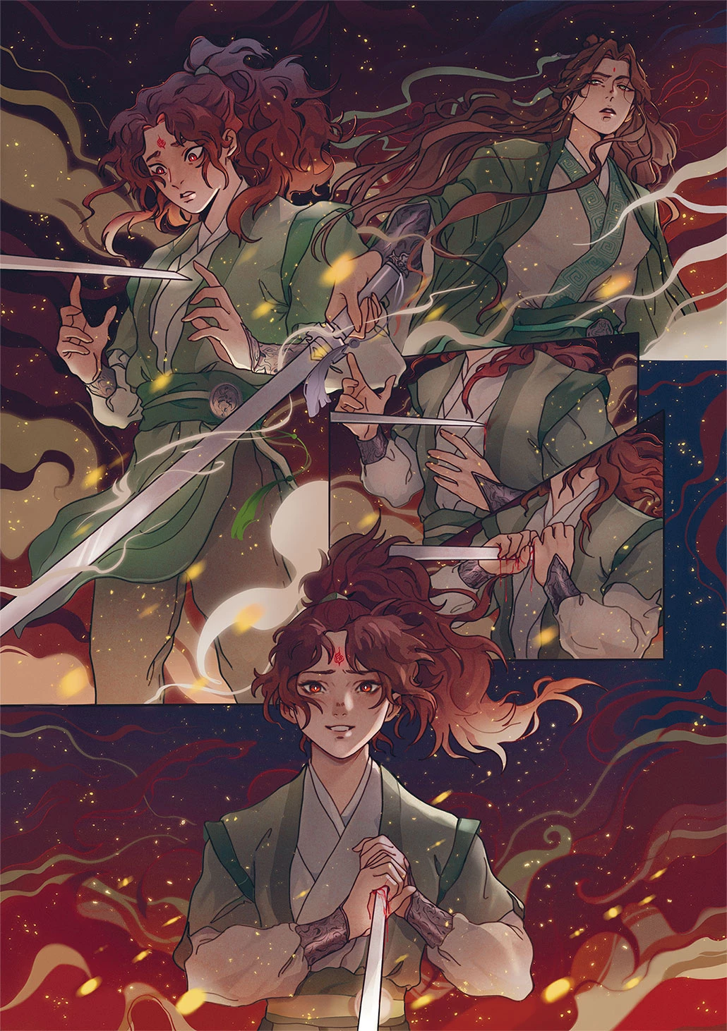 Иллюстрация к книге — Система «Спаси-Себя-Сам» для Главного Злодея. Том 1 [book-illustration-15.webp]