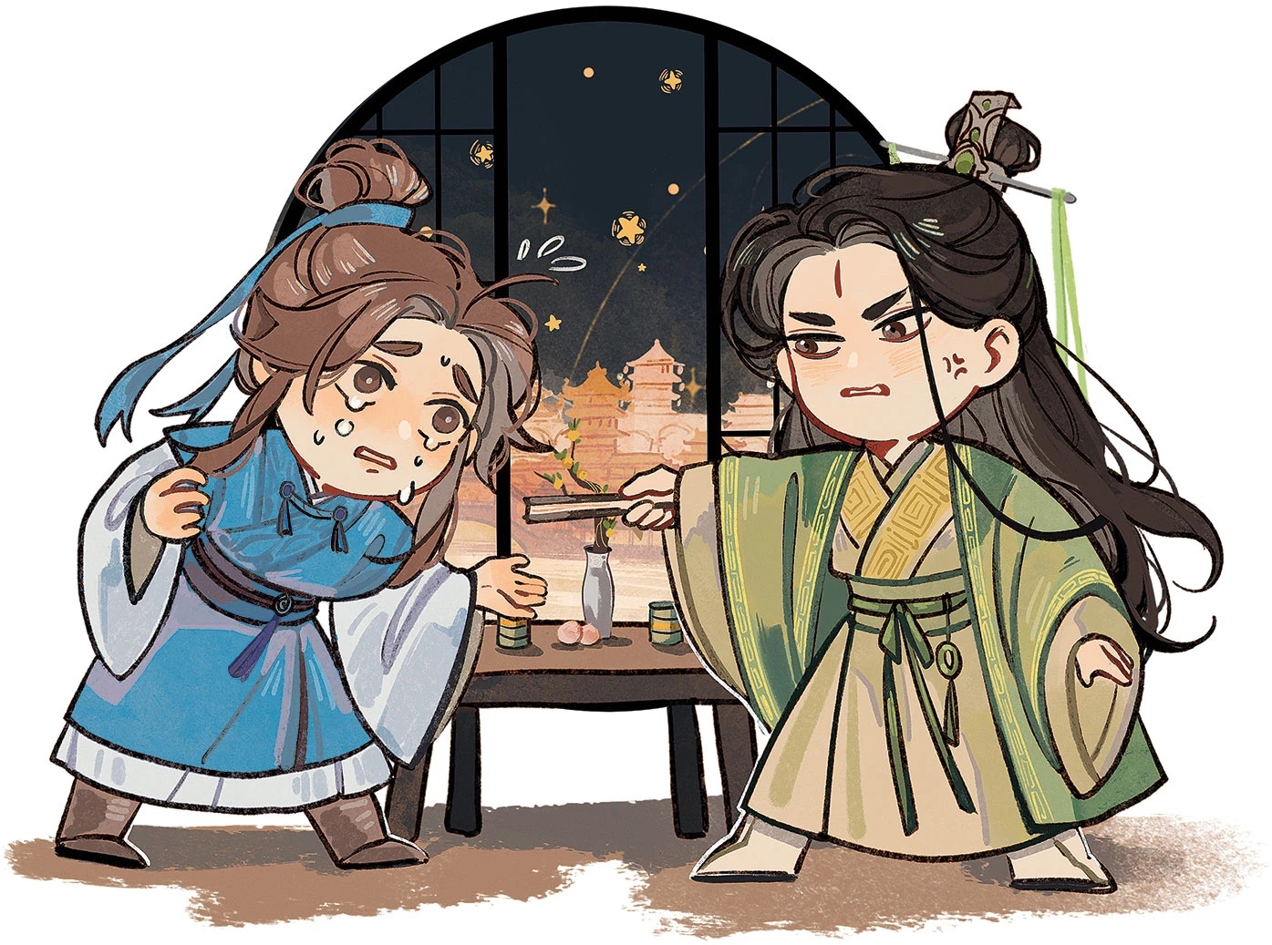 Иллюстрация к книге — Система «Спаси-Себя-Сам» для Главного Злодея. Том 1 [book-illustration-18.webp]